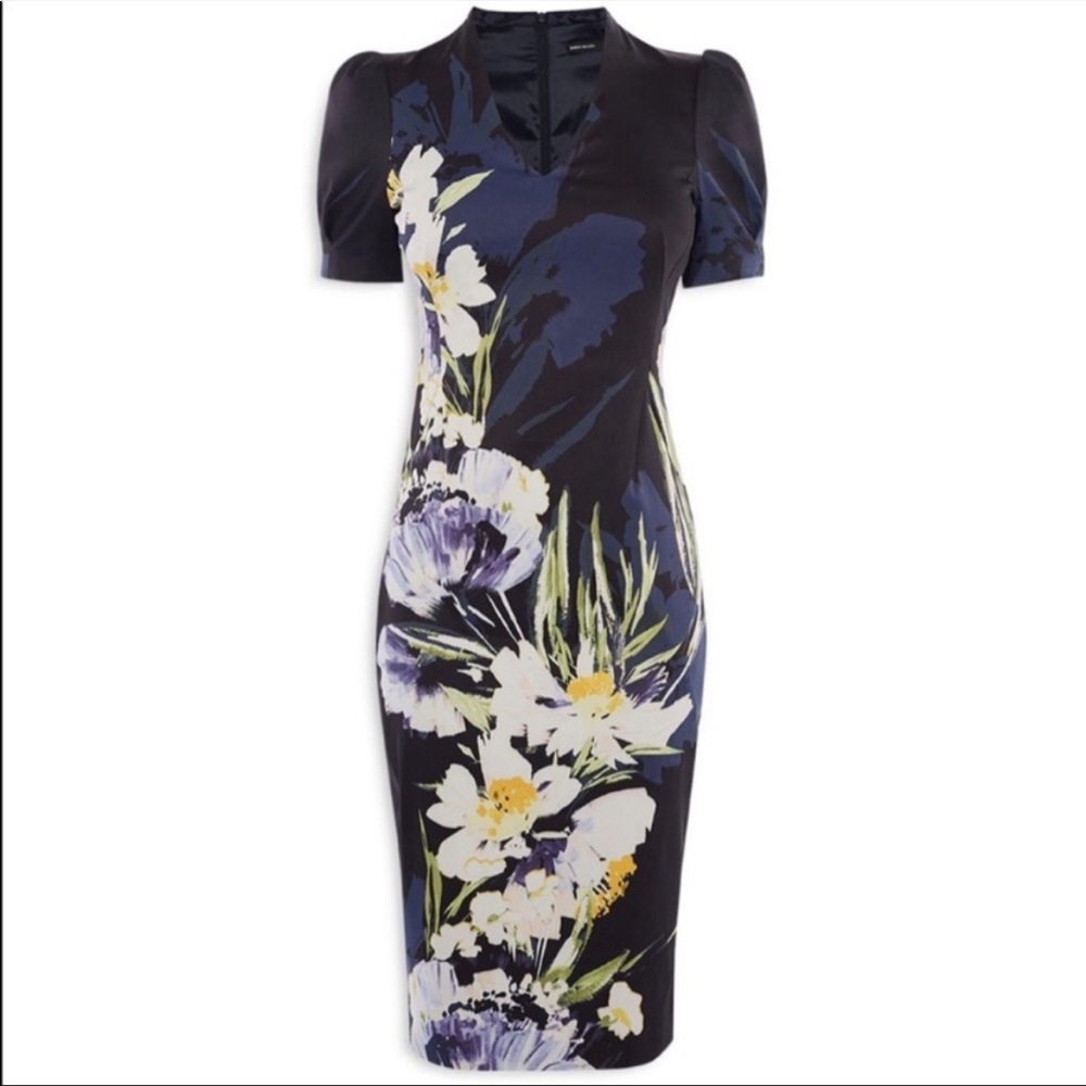 Karen Millen Floral midi dress - NWT